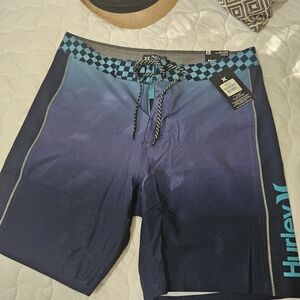 Hurley Men's Blue Board Shorts